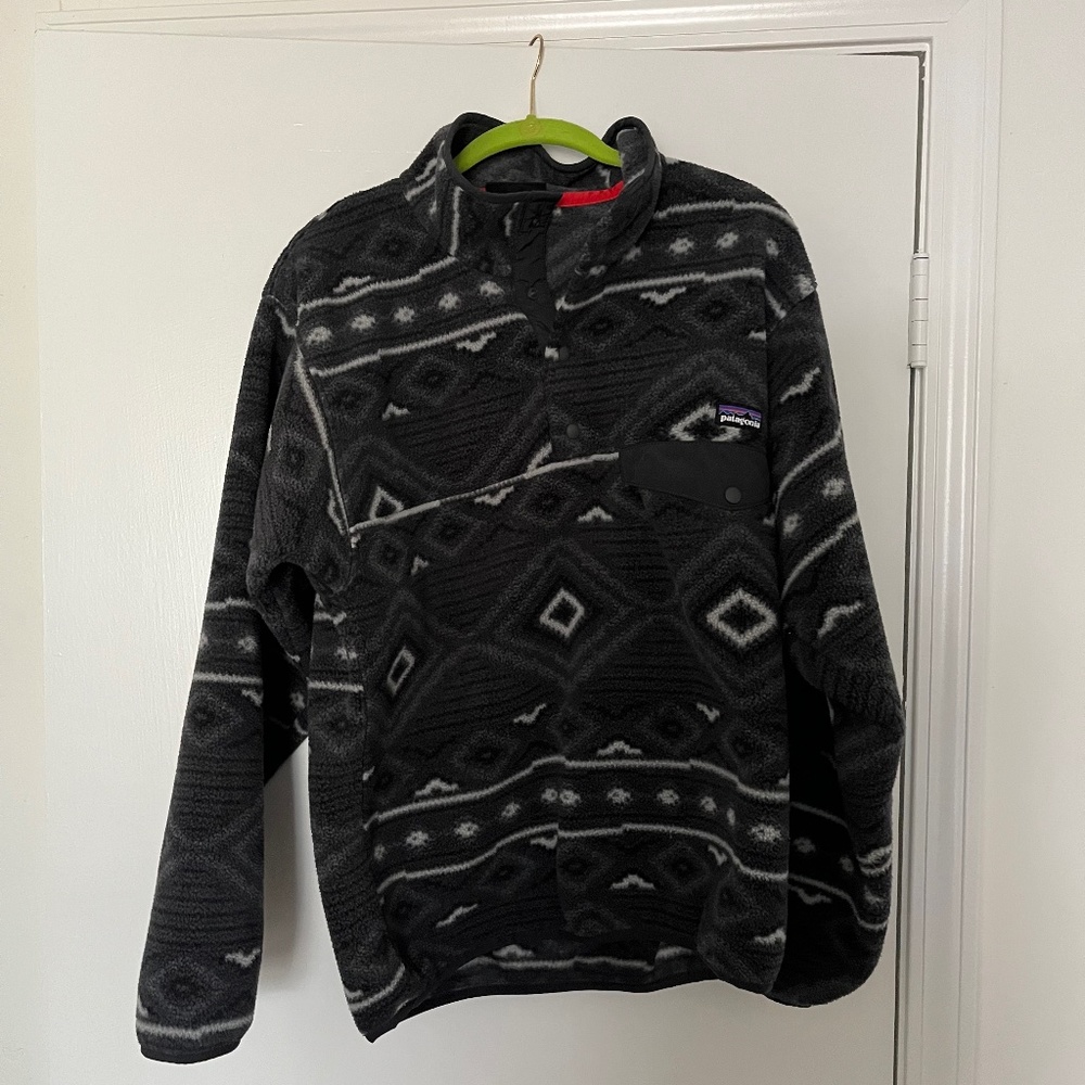 Men’s Patagonia synchilla button up pullover